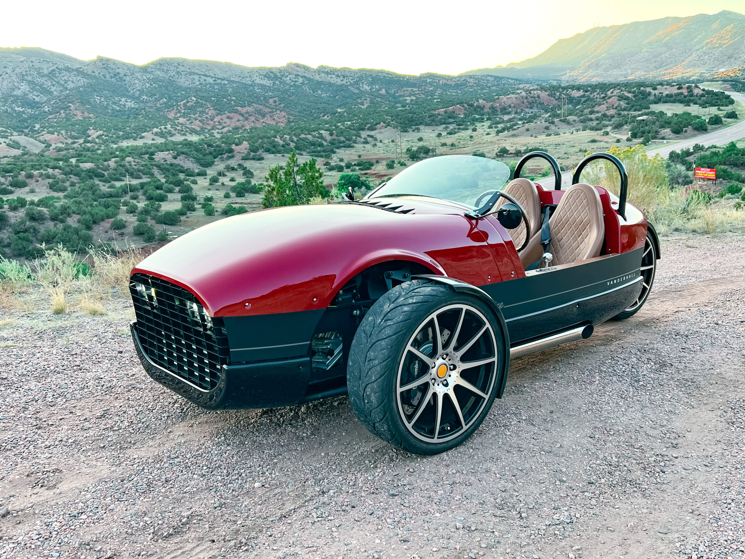 Vanderhall 3 Wheeled Car Rental 